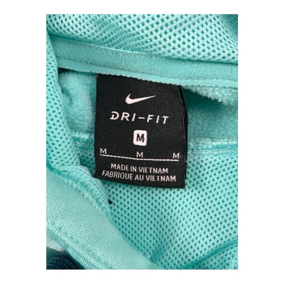 Nike Dri-Fit Women’s Hoodie Tale and black accents Pullover Sweatshirt (Size M) - Picture 8 of 10